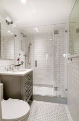 Projeto do banheiro em uma casa de madeira (mais de 200 fotos): decoração DIY (teto, piso, paredes)