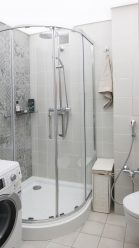 Projeto do banheiro em uma casa de madeira (mais de 200 fotos): decoração DIY (teto, piso, paredes)