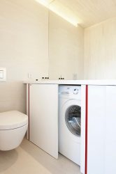 Projeto do banheiro em uma casa de madeira (mais de 200 fotos): decoração DIY (teto, piso, paredes)