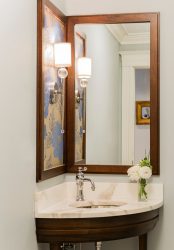 Projeto do banheiro em uma casa de madeira (mais de 200 fotos): decoração DIY (teto, piso, paredes)