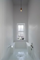 Projeto do banheiro em uma casa de madeira (mais de 200 fotos): decoração DIY (teto, piso, paredes)