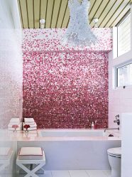 Projeto do banheiro em uma casa de madeira (mais de 200 fotos): decoração DIY (teto, piso, paredes)