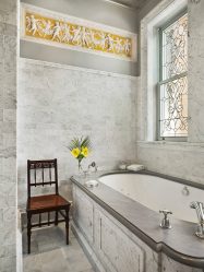 Projeto do banheiro em uma casa de madeira (mais de 200 fotos): decoração DIY (teto, piso, paredes)