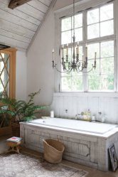 Projeto do banheiro em uma casa de madeira (mais de 200 fotos): decoração DIY (teto, piso, paredes)