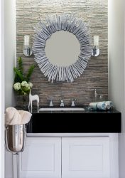 Projeto do banheiro em uma casa de madeira (mais de 200 fotos): decoração DIY (teto, piso, paredes)