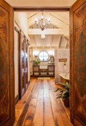 Projeto do banheiro em uma casa de madeira (mais de 200 fotos): decoração DIY (teto, piso, paredes)