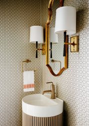 Projeto do banheiro em uma casa de madeira (mais de 200 fotos): decoração DIY (teto, piso, paredes)
