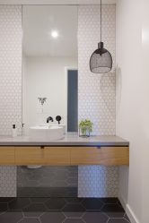 Projeto do banheiro em uma casa de madeira (mais de 200 fotos): decoração DIY (teto, piso, paredes)
