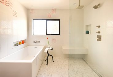 Projeto do banheiro em uma casa de madeira (mais de 200 fotos): decoração DIY (teto, piso, paredes)