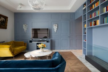 Básico Estilos modernos no design da sala de estar: 180+ Fotos de combinações de cores no interior