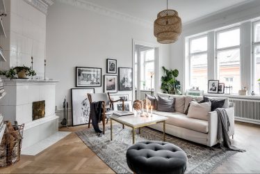 Básico Estilos modernos no design da sala de estar: 180+ Fotos de combinações de cores no interior