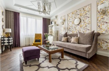 Básico Estilos modernos no design da sala de estar: 180+ Fotos de combinações de cores no interior