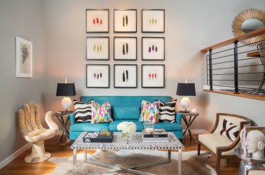 Básico Estilos modernos no design da sala de estar: 180+ Fotos de combinações de cores no interior