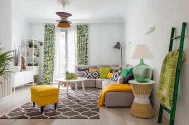 Básico Estilos modernos no design da sala de estar: 180+ Fotos de combinações de cores no interior