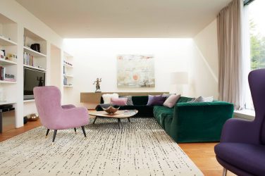 Básico Estilos modernos no design da sala de estar: 180+ Fotos de combinações de cores no interior