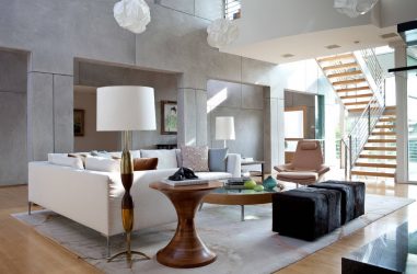 Básico Estilos modernos no design da sala de estar: 180+ Fotos de combinações de cores no interior