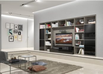 Básico Estilos modernos no design da sala de estar: 180+ Fotos de combinações de cores no interior
