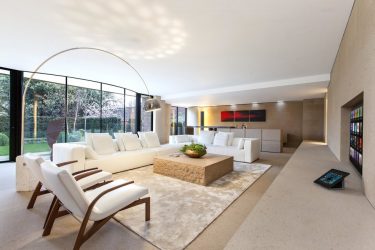 Básico Estilos modernos no design da sala de estar: 180+ Fotos de combinações de cores no interior