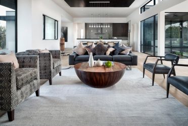 Básico Estilos modernos no design da sala de estar: 180+ Fotos de combinações de cores no interior