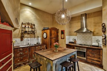 Como fazer uma cozinha de madeira As mãos (mais de 210 fotos): Escolhendo móveis para design elegante