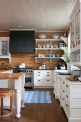 Como fazer uma cozinha de madeira As mãos (mais de 210 fotos): Escolhendo móveis para design elegante