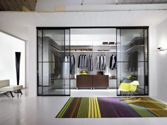 Portas com inserções de vidro: 180+ (foto) opções de plástico, madeira e alumínio (entrada, interior, cupê)