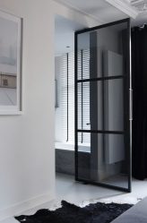 Quais portas para o banheiro e banheiro é melhor? 170 Opções para sua escolha (vidro, plástico, deslizante)