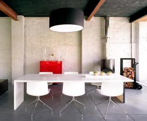 Fazemos o interior em preto: Cortinas / Papel de Parede / Teto (185 + Foto). Acento brilhante de seu design