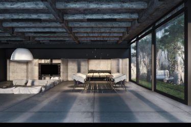 Fazemos o interior em preto: Cortinas / Papel de Parede / Teto (185 + Foto). Acento brilhante de seu design