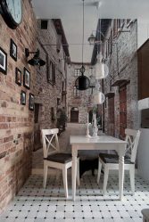 Foto papel de parede na parede na sala de estar, quarto, cozinha e criança: 205 + Foto interiores atraentes