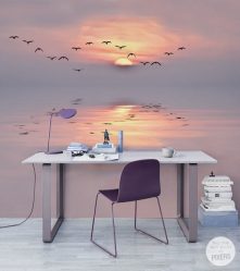 Foto papel de parede na parede na sala de estar, quarto, cozinha e criança: 205 + Foto interiores atraentes