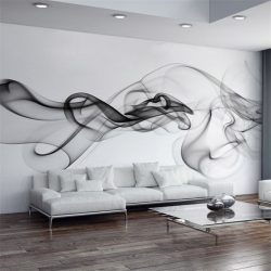 Foto papel de parede na parede na sala de estar, quarto, cozinha e criança: 205 + Foto interiores atraentes