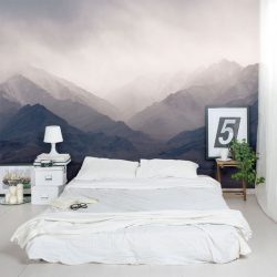 Foto papel de parede na parede na sala de estar, quarto, cozinha e criança: 205 + Foto interiores atraentes