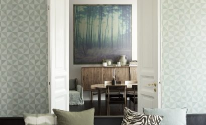 Foto papel de parede na parede na sala de estar, quarto, cozinha e criança: 205 + Foto interiores atraentes