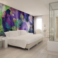 Foto papel de parede no interior do quarto: 205+ (Foto) Belas ideias para criar conforto