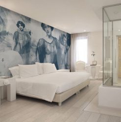Foto papel de parede no interior do quarto: 205+ (Foto) Belas ideias para criar conforto