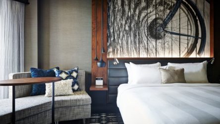 Foto papel de parede no interior do quarto: 205+ (Foto) Belas ideias para criar conforto