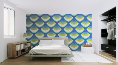 Foto papel de parede no interior do quarto: 205+ (Foto) Belas ideias para criar conforto