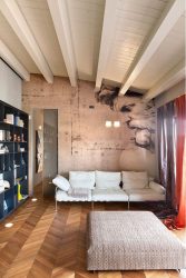 Foto papel de parede no interior do quarto: 205+ (Foto) Belas ideias para criar conforto