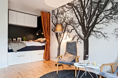 Foto papel de parede no interior do quarto: 205+ (Foto) Belas ideias para criar conforto