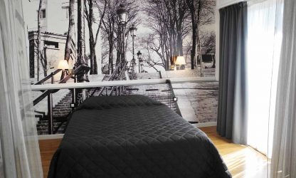 Foto papel de parede no interior do quarto: 205+ (Foto) Belas ideias para criar conforto