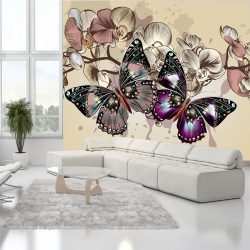Foto papel de parede no interior do quarto: 205+ (Foto) Belas ideias para criar conforto