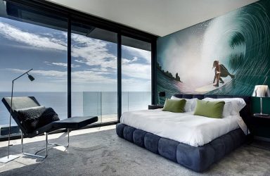 Foto papel de parede no interior do quarto: 205+ (Foto) Belas ideias para criar conforto