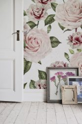 Foto papel de parede no interior do quarto: 205+ (Foto) Belas ideias para criar conforto