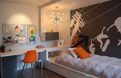 Foto papel de parede no interior do quarto: 205+ (Foto) Belas ideias para criar conforto