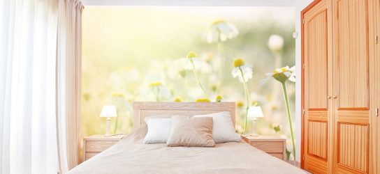 Foto papel de parede no interior do quarto: 205+ (Foto) Belas ideias para criar conforto