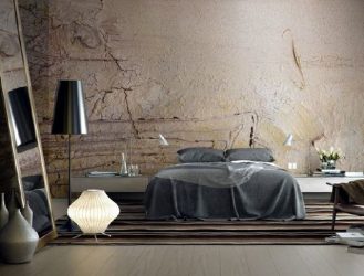 Foto papel de parede no interior do quarto: 205+ (Foto) Belas ideias para criar conforto