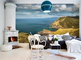 Foto papel de parede no interior do quarto: 205+ (Foto) Belas ideias para criar conforto