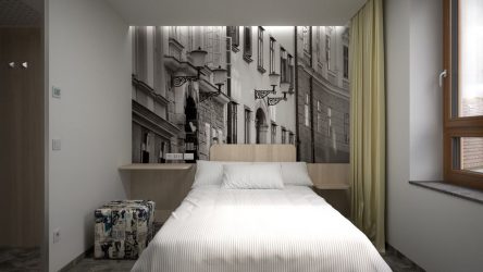 Foto papel de parede no interior do quarto: 205+ (Foto) Belas ideias para criar conforto