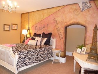 Foto papel de parede no interior do quarto: 205+ (Foto) Belas ideias para criar conforto